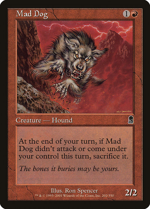Mad Dog - Odyssey Common Card