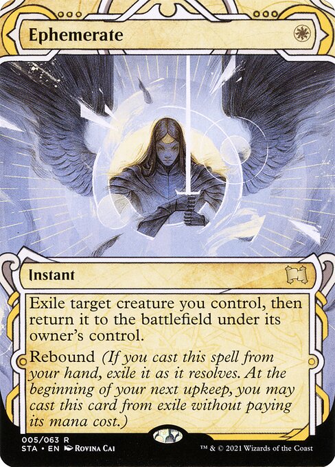 Ephemerate - Strixhaven Mystical Archive Rare Card