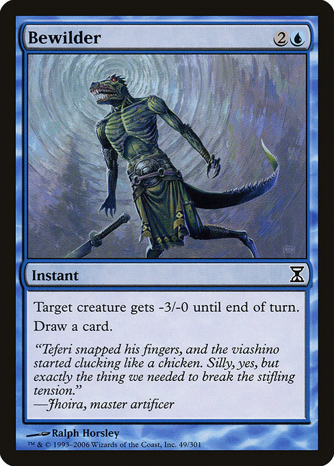 Bewilder - Time Spiral Common Card