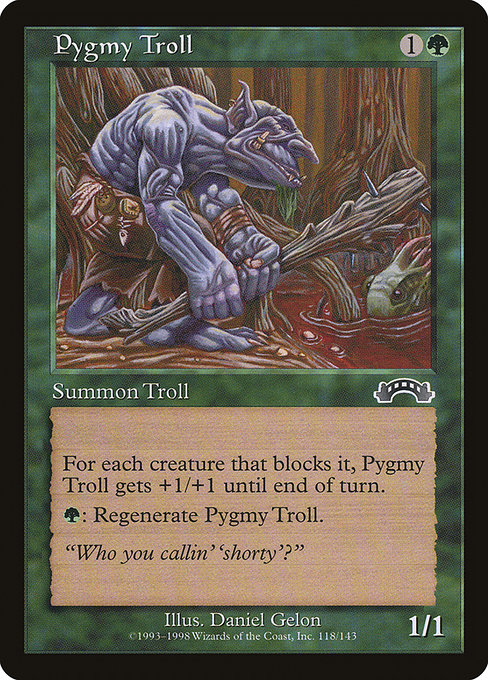 Pygmy Troll - Exodus Common Card