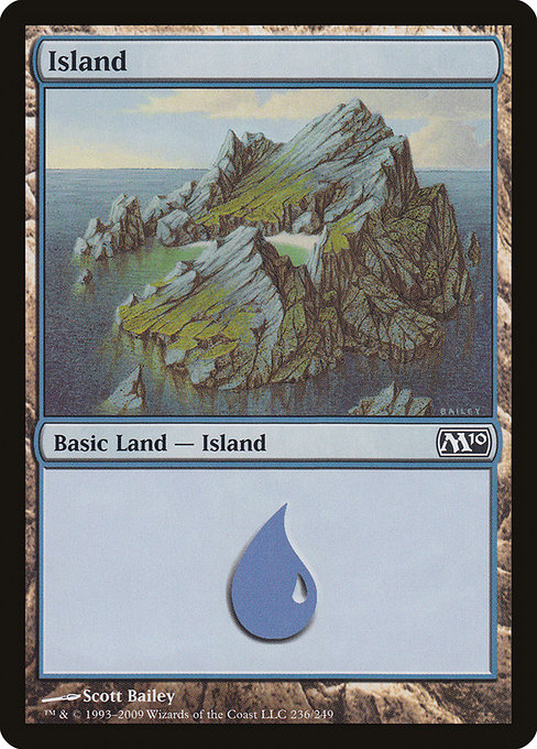 Island - Magic 2010 Common Card