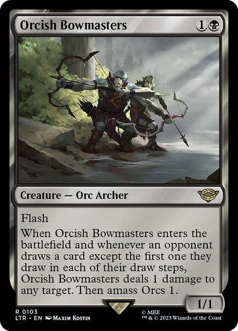 Orcish Bowmasters - The Lord of the Rings: Tales of Middle-earth Rare Card