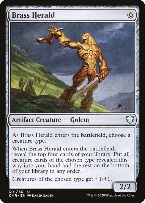 Brass Herald - Commander Legends Uncommon Card
