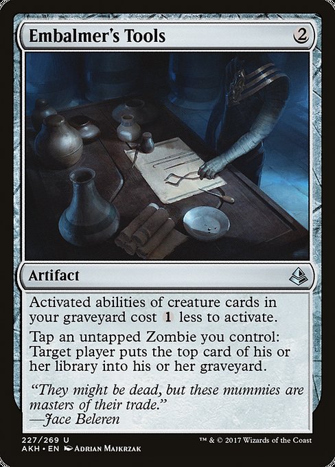 Embalmer's Tools - Amonkhet Uncommon Card