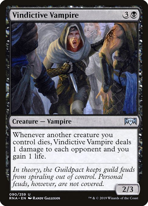 Vindictive Vampire - Ravnica Allegiance Uncommon Card