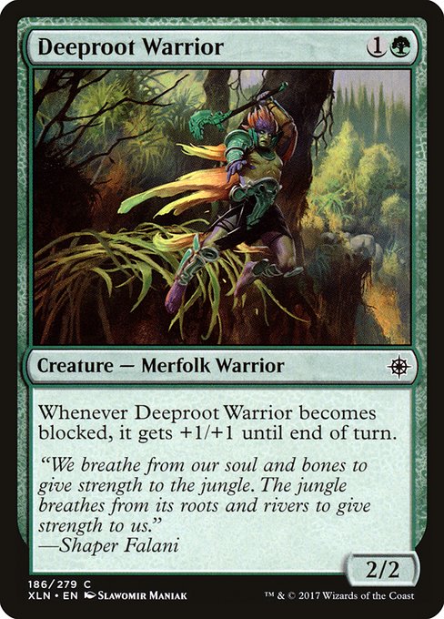 Deeproot Warrior - Ixalan Common Card