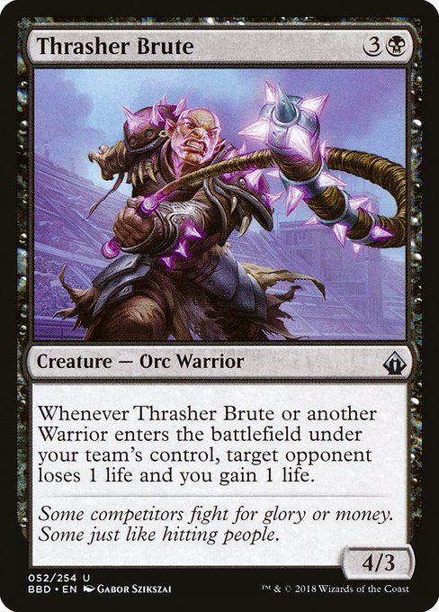 Thrasher Brute - Battlebond Uncommon Card