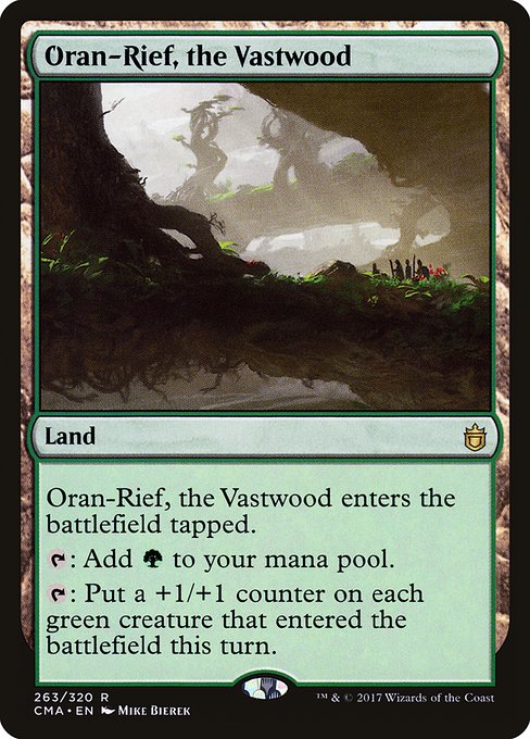 Oran-Rief, the Vastwood - Commander Anthology Rare Card