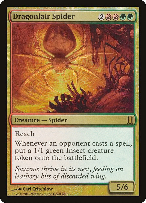Dragonlair Spider - Commander's Arsenal Rare Card