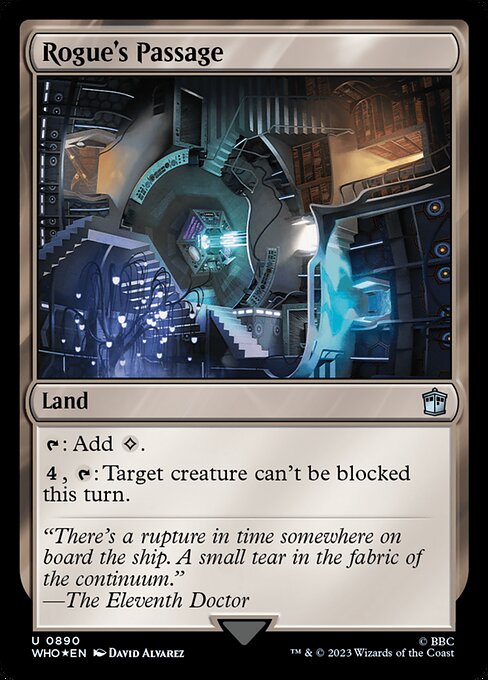 Rogue's Passage - Doctor Who Uncommon Card
