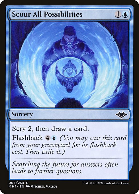 Scour All Possibilities - Modern Horizons Common Card