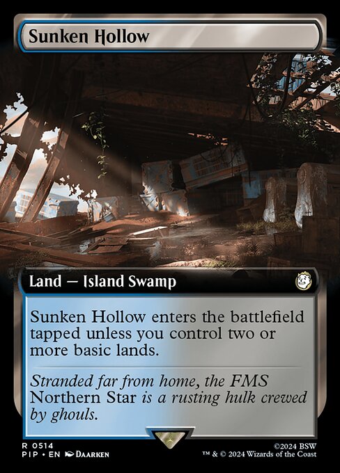 Sunken Hollow - Fallout Rare Card