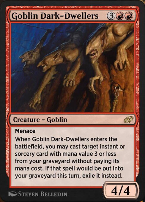 Goblin Dark-Dwellers - Jumpstart: Historic Horizons Rare Card
