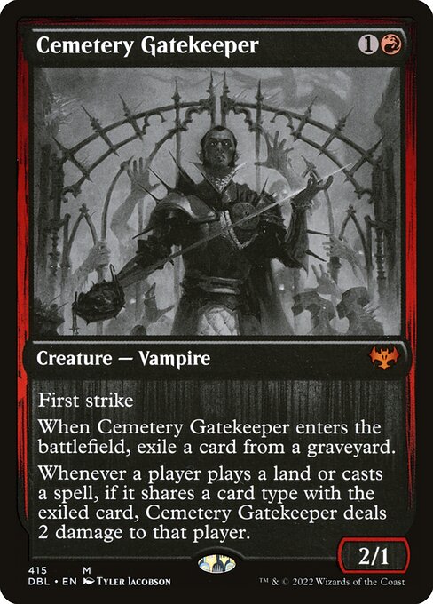 Cemetery Gatekeeper - Innistrad: Double Feature Mythic Card