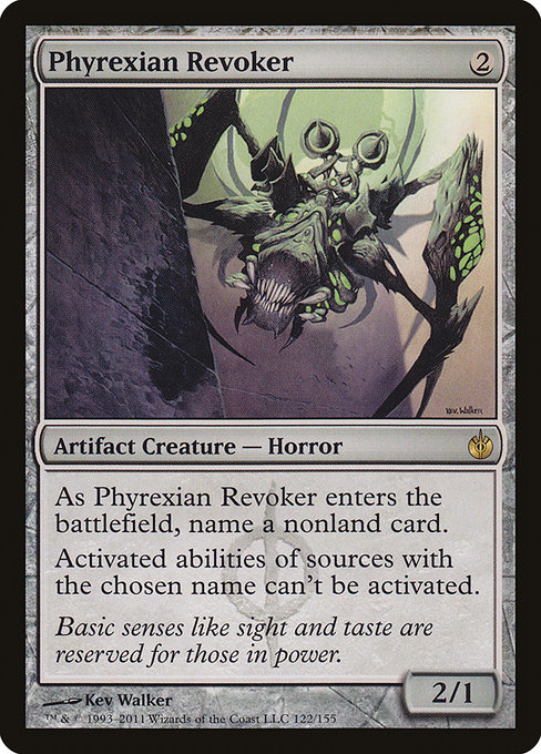 Phyrexian Revoker - Mirrodin Besieged Rare Card
