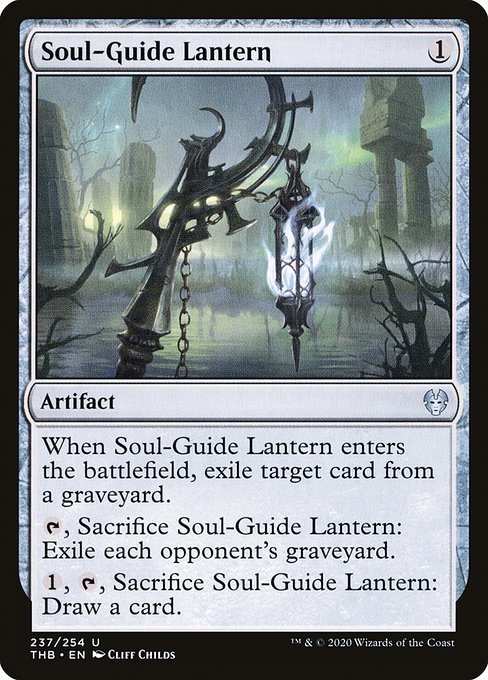 Soul-Guide Lantern - Theros Beyond Death Uncommon Card