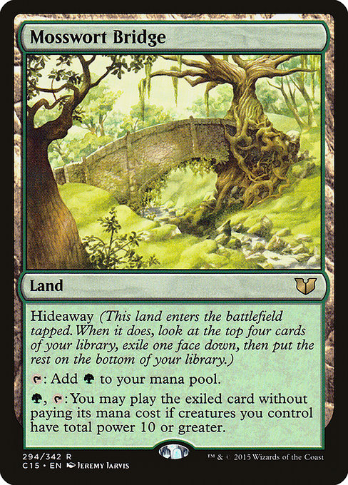 Mosswort Bridge - Commander 2015 Rare Card