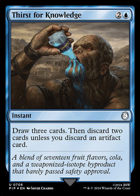 Thirst for Knowledge - Fallout Uncommon Card