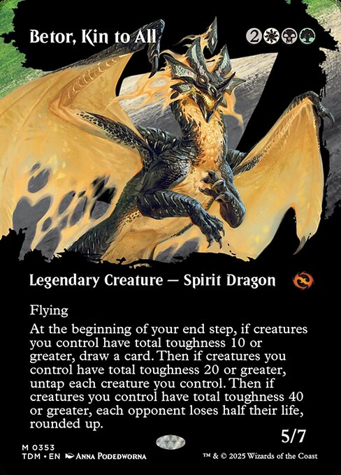 Betor, Kin to All - Tarkir: Dragonstorm Mythic Card