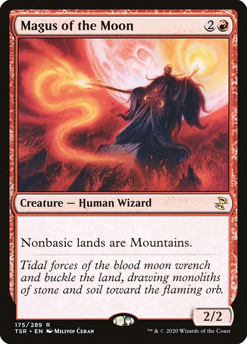 Magus of the Moon - Time Spiral Remastered Rare Card