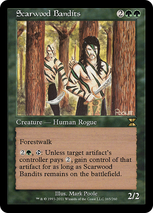 Scarwood Bandits - Masters Edition IV Rare Card