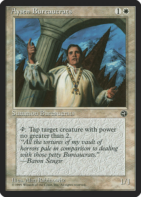 Aysen Bureaucrats - Homelands Common Card