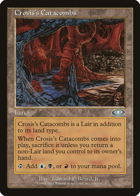 Crosis's Catacombs - Planeshift Uncommon Card