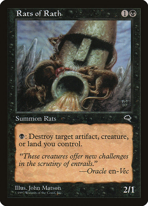 Rats of Rath - Tempest Common Card
