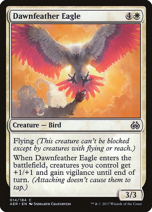 Dawnfeather Eagle - Aether Revolt Common Card