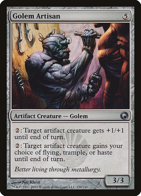 Golem Artisan - Scars of Mirrodin Uncommon Card