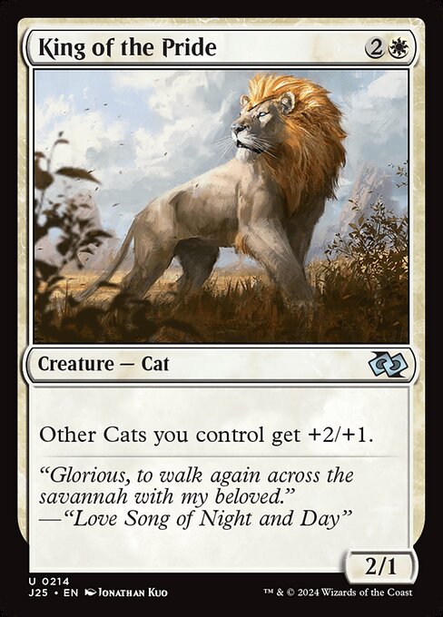 King of the Pride - Foundations Jumpstart Uncommon Card