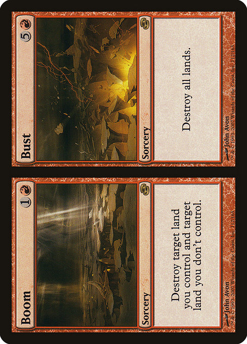 Boom // Bust - Planar Chaos Rare Card