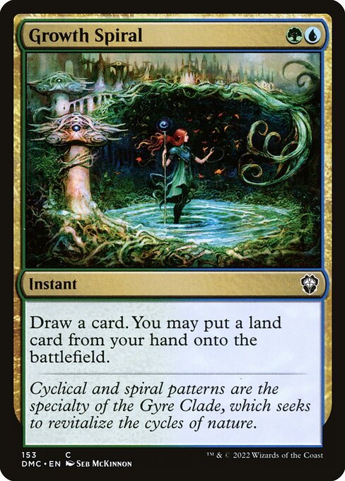 Growth Spiral - Dominaria United Commander Common Card