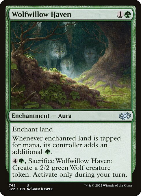 Wolfwillow Haven - Jumpstart 2022 Uncommon Card