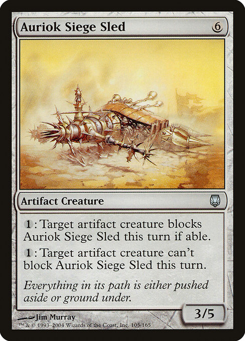 Auriok Siege Sled - Darksteel Uncommon Card