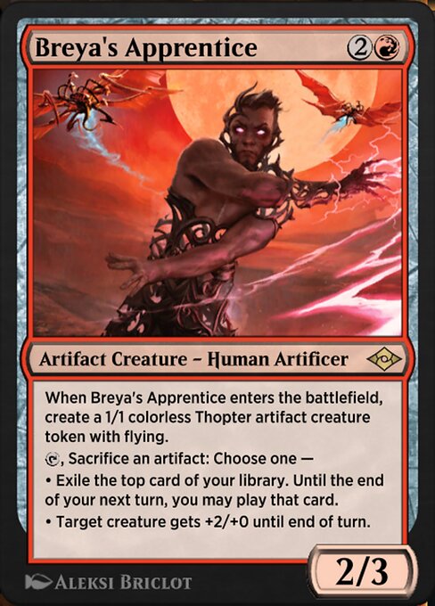 Breya's Apprentice - Jumpstart: Historic Horizons Rare Card