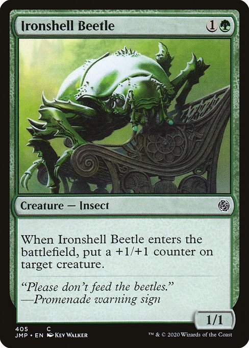 Ironshell Beetle - Jumpstart Common Card