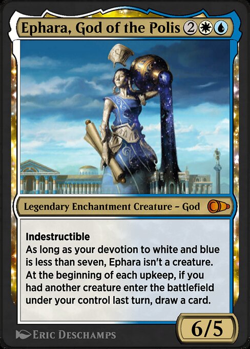 Ephara, God of the Polis - Pioneer Masters Mythic Card