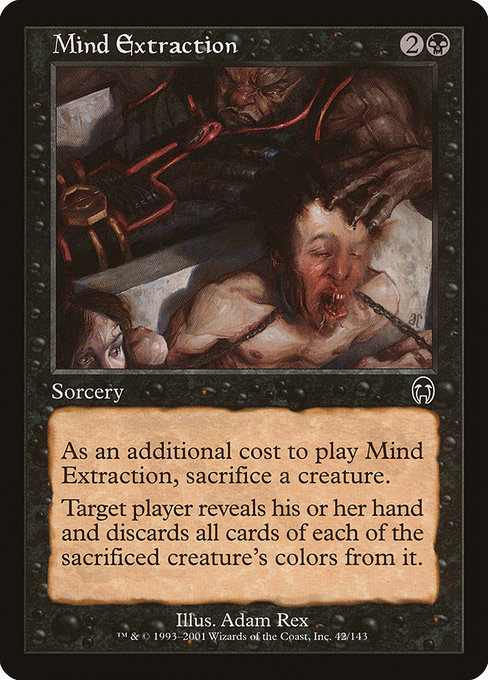 Mind Extraction - Apocalypse Common Card