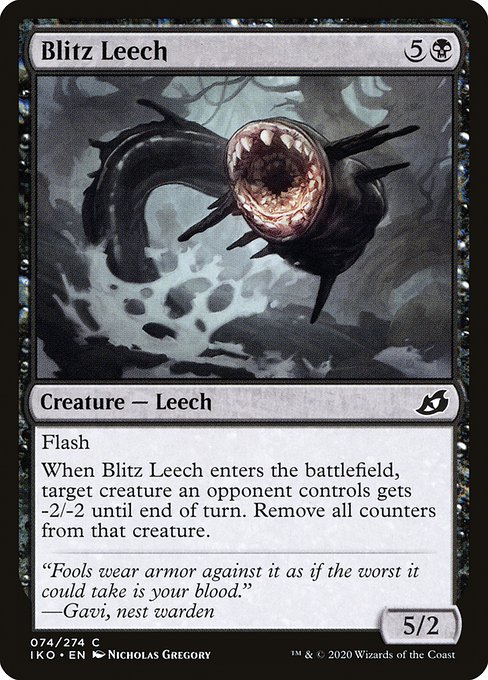 Blitz Leech - Ikoria: Lair of Behemoths Common Card