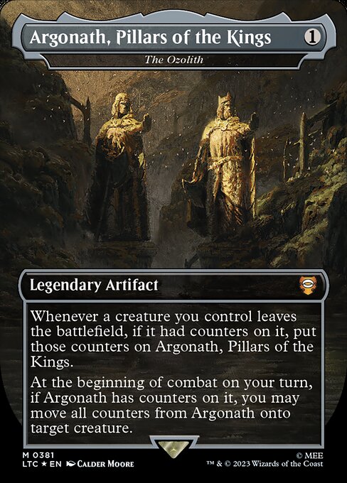 The Ozolith - Tales of Middle-earth Commander Mythic Card