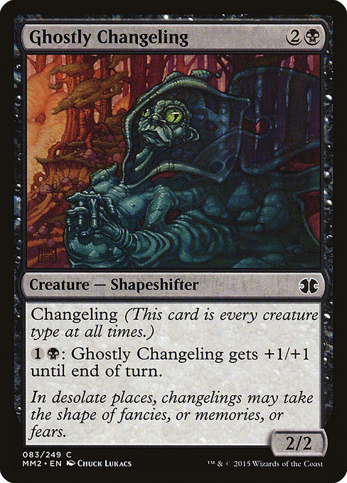 Ghostly Changeling - Modern Masters 2015 Common Card
