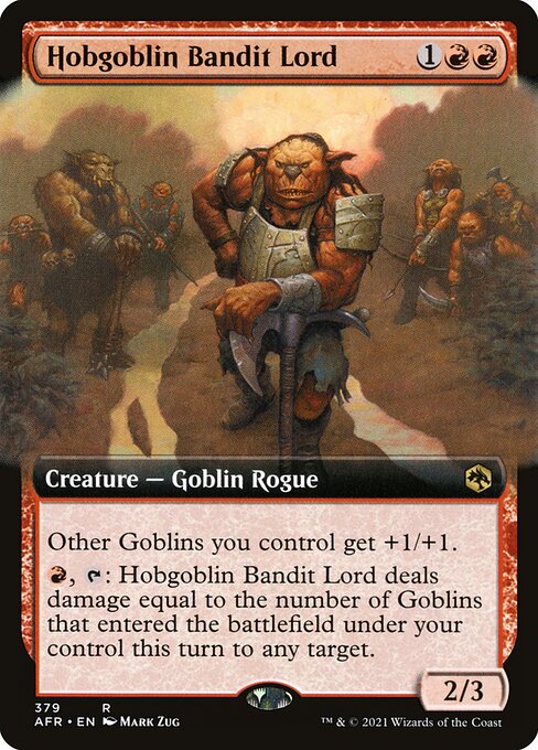 Hobgoblin Bandit Lord - Adventures in the Forgotten Realms Rare Card