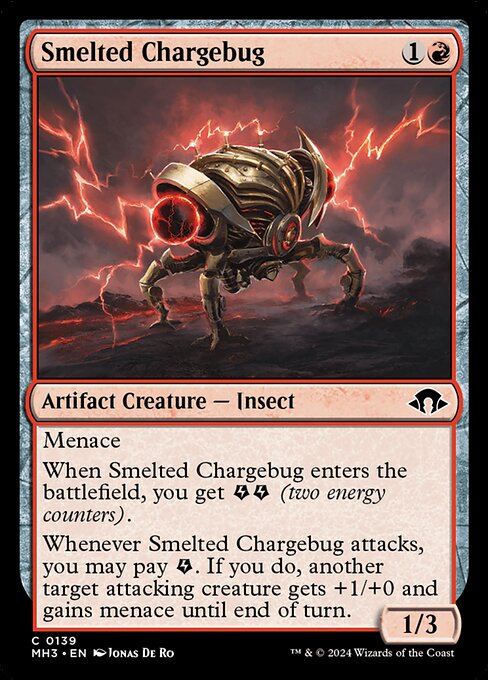 Smelted Chargebug - Modern Horizons 3 Common Card