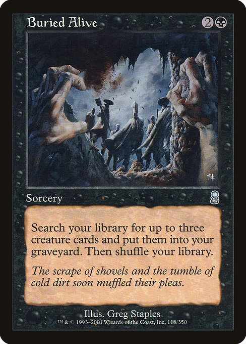 Buried Alive - Odyssey Uncommon Card