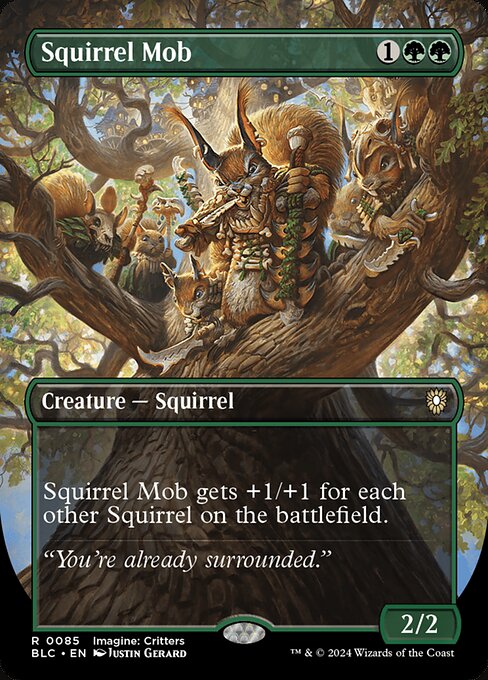 Squirrel Mob - Bloomburrow Commander Rare Card
