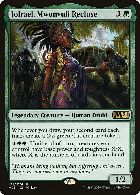 Jolrael, Mwonvuli Recluse - Core Set 2021 Rare Card