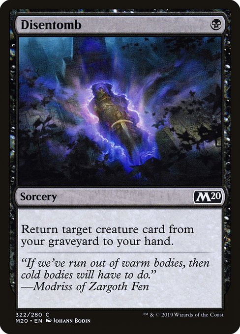 Disentomb - Core Set 2020 Common Card