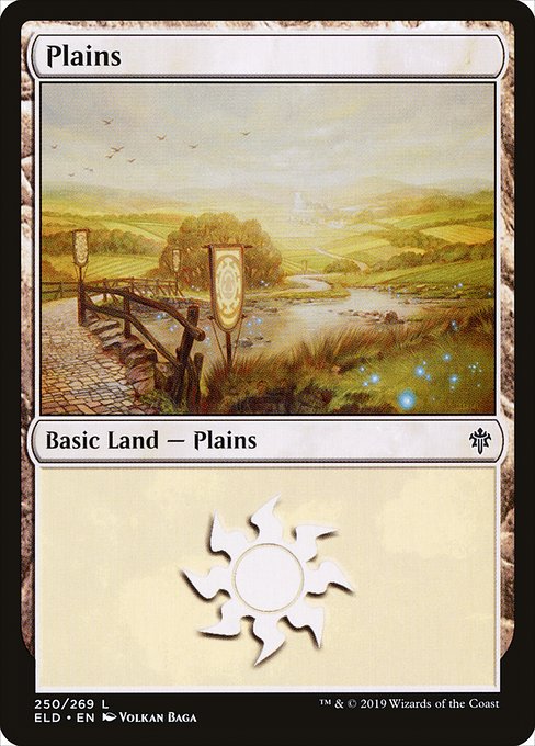 Plains - Throne of Eldraine Common Card