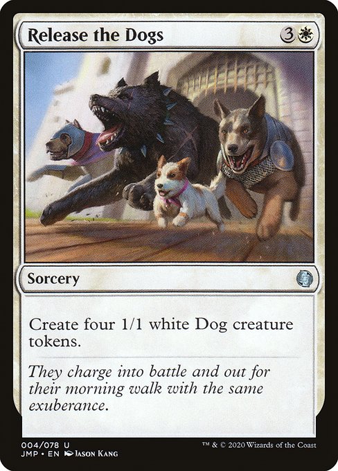 Release the Dogs - Jumpstart Uncommon Card